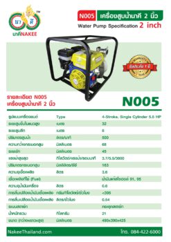 เครื่องสูบน้ำเบนซิน